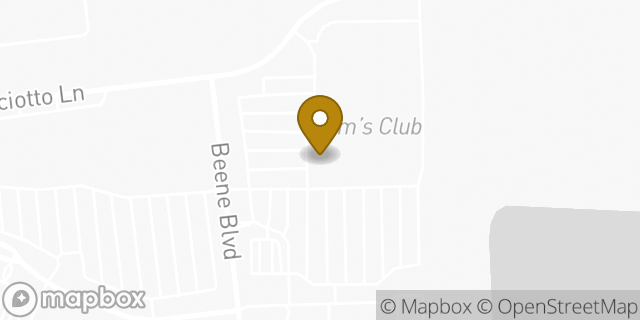 Map showing the location of Sam's Club in Bossier City, LA 71111