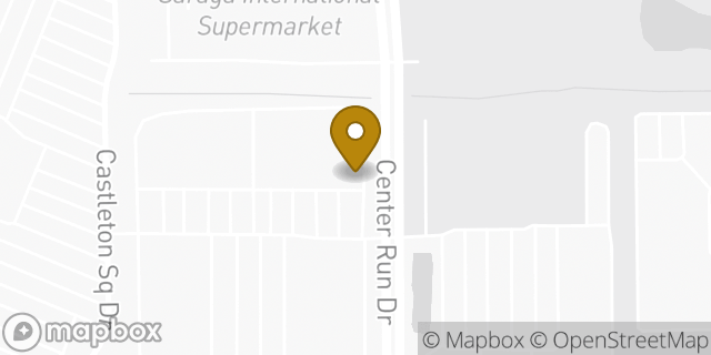 Map showing the location of Subway in Indianapolis, IN 46250