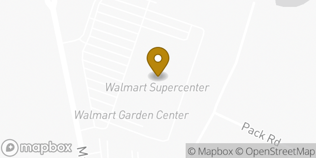 Map showing the location of Walmart Lake Charles - N Martin Luther King Hwy in Lake Charles, LA 70601