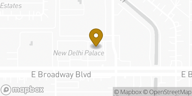 Map showing the location of ATM Walgreens in Tucson, AZ 85710