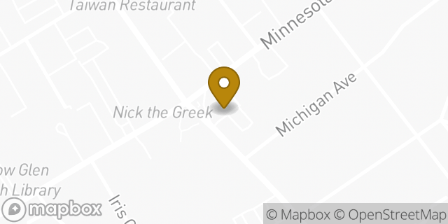 Map showing the location of Chase Bank in San Jose, CA 95125