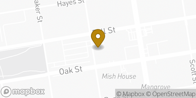 Map showing the location of Peet's Coffee in San Francisco, CA 94117