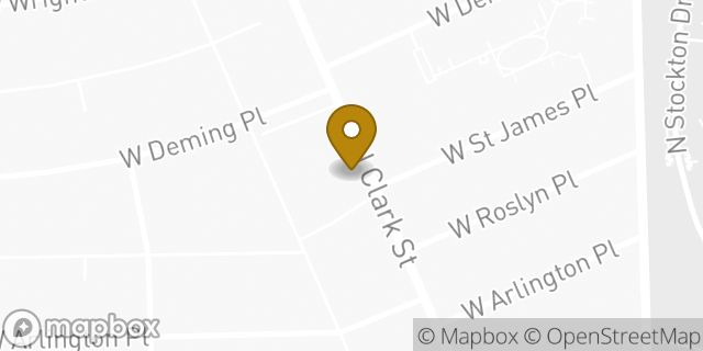 Map showing the location of The UPS Store in Chicago, IL 60614
