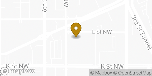 Map showing the location of Coinme in Washington, DC 20001