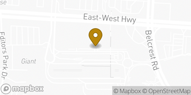 Map showing the location of Staples in Hyattsville, MD 20782