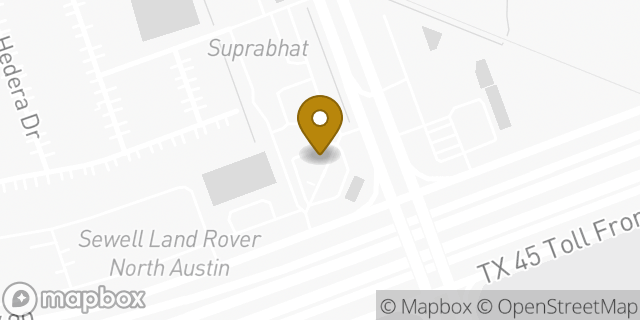 Map showing the location of Amazon Locker - Jhon in Austin, TX 78717