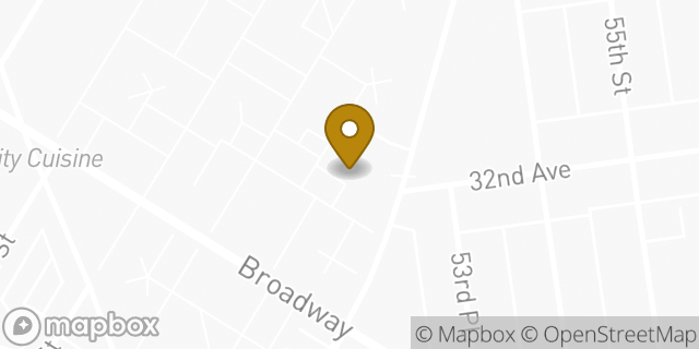 Map showing the location of Amazon Locker - Nursing in Woodside, NY 11377