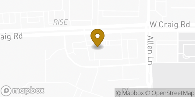 Map showing the location of Amazon Locker - Snapshot in North Las Vegas, NV 89032
