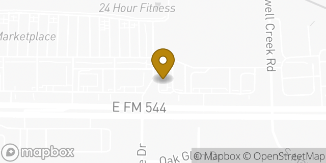 Map showing the location of FM 544 Murphy in Murphy, TX 75094