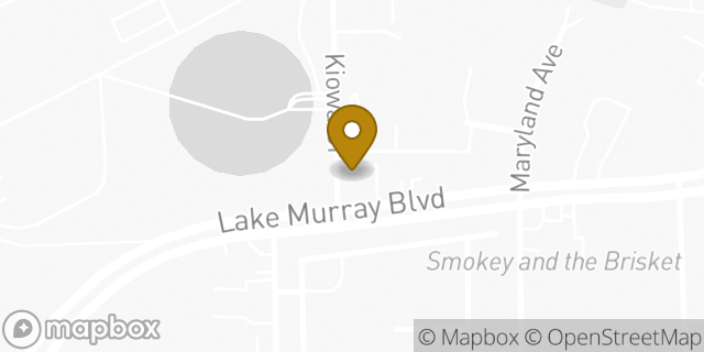 Map showing the location of Starbucks in La Mesa, CA 91942