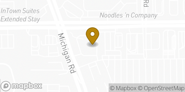 Map showing the location of ATM Walgreens in Indianapolis, IN 46268