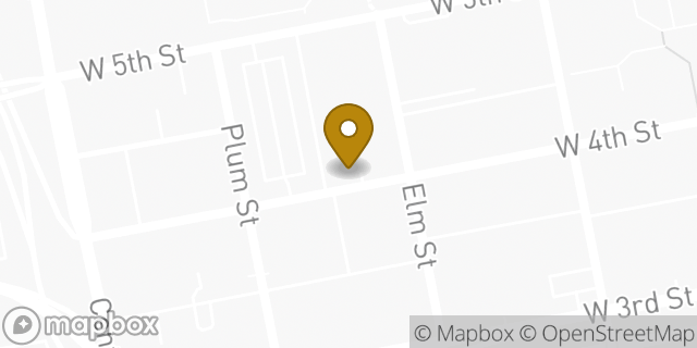 Map showing the location of Avis Car Rental in Cincinnati, OH 45202