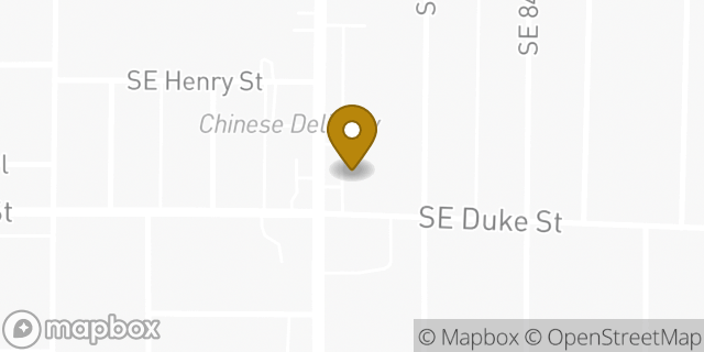 Map showing the location of Amazon Locker - Dale in Portland, OR 97266