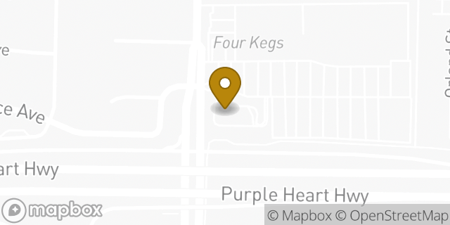 Map showing the location of McDonald's in Las Vegas, NV 89107