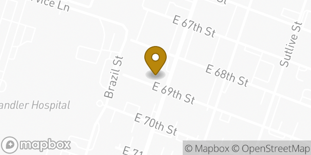 Map showing the location of Amazon Locker - Zeynep in Savannah, GA 31405