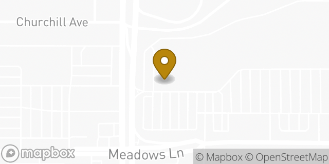 Map showing the location of Subway in Las Vegas, NV 89107