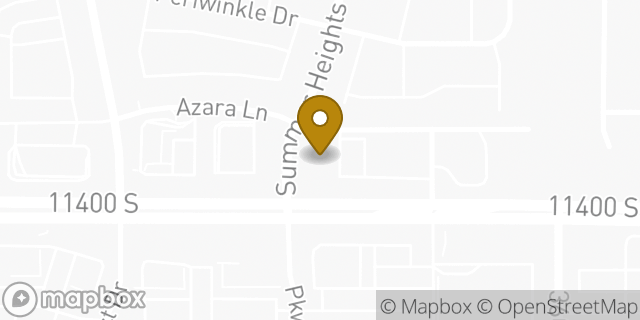 Map showing the location of Amazon Locker - Software in South Jordan, UT 84095