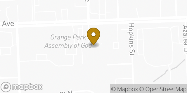 Map showing the location of Brookdale Orange Park in Orange Park, FL 32073