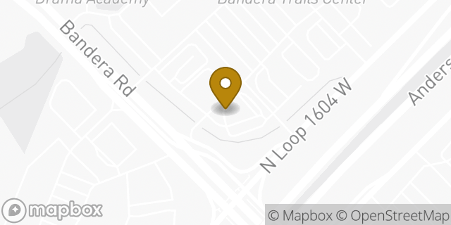 Map showing the location of Amazon Locker - Pisa in Helotes, TX 78023