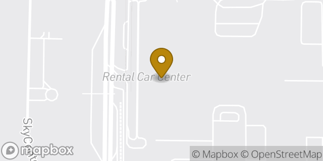 Map showing the location of Enterprise Rent-A-Car in Tampa, FL 33607