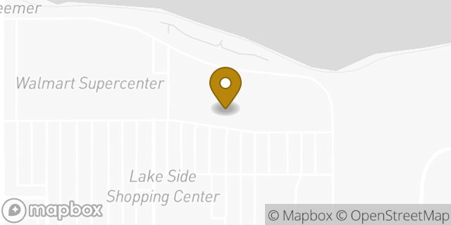 Map showing the location of Amazon Locker - Americana in Lakeside, CO 80212