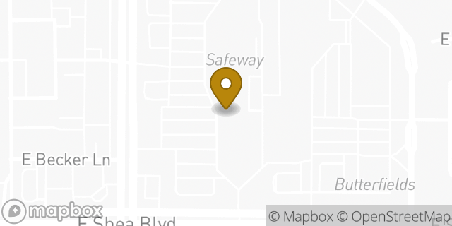 Map showing the location of My Pet Market in Scottsdale, AZ 85254