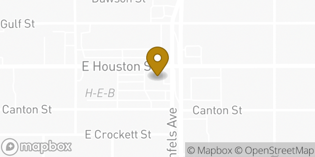 Map showing the location of Coinme in San Antonio, TX 78202