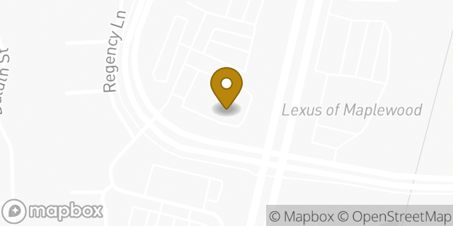 Map showing the location of Dunkin' in Maplewood, MN 55109