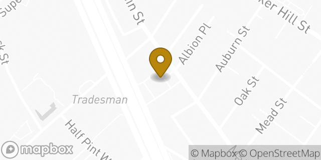 Map showing the location of Amazon Locker - Repository in Boston, MA 02129
