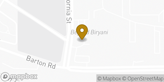 Map showing the location of Starbucks in Loma Linda, CA 92373