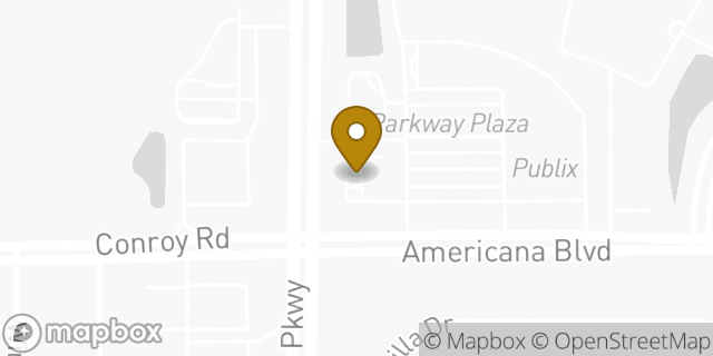 Map showing the location of ATM 7ELEVEN-FCTI in Orlando, FL