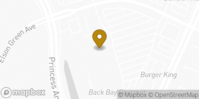 Map showing the location of Target in Virginia Beach, VA 23454
