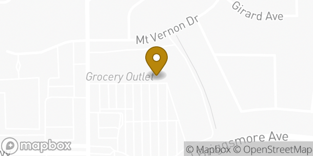 Map showing the location of Amazon Locker - Ayleen Joyce in Modesto, CA 95350