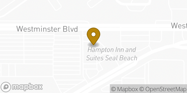 Map showing the location of Subway in Seal Beach, CA 90740