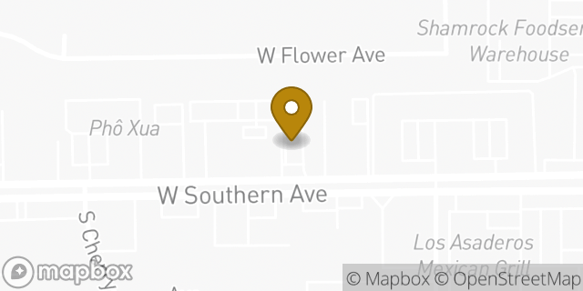 Map showing the location of Sonic Drive-In in Mesa, AZ 85210
