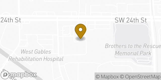 Map showing the location of CrossFit Soul Miami in Miami, FL