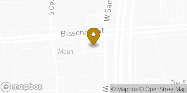Map showing the location of McDonald's in Houston, TX 77099