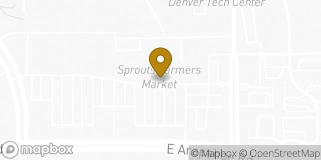 Map showing the location of Sprouts in Greenwood Village, CO 80112