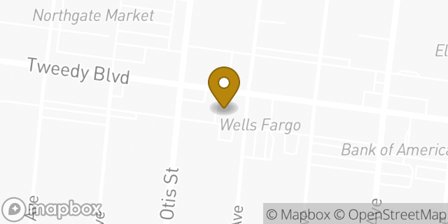 Map showing the location of Chase ATM in South Gate, CA 90280