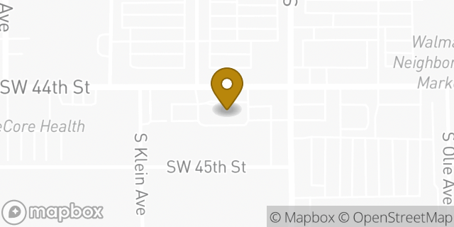 Map showing the location of ATM CVS in Oklahoma City, OK