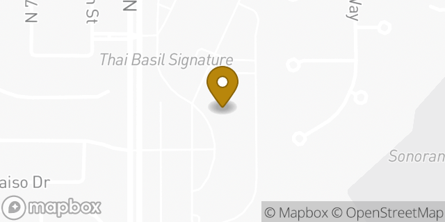 Map showing the location of Banner Health Center | Scottsdale, AZ | Pinnacle Peak Rd. in Scottsdale, AZ 85255
