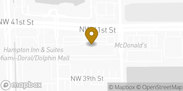 Map showing the location of CVS Pharmacy in Doral, FL 33178