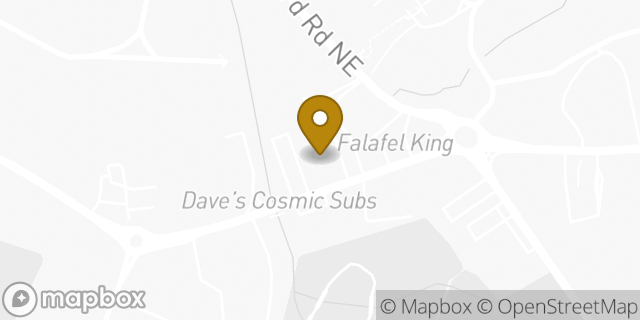 Map showing the location of ATM CVS in Atlanta, GA