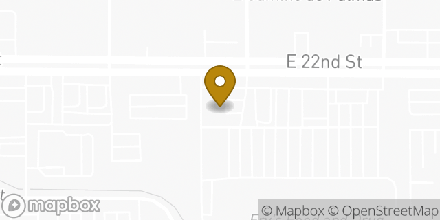 Map showing the location of Subway in Tucson, AZ 85711