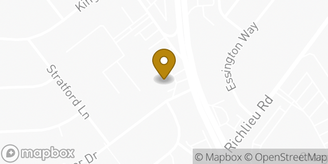 Map showing the location of Amazon Locker - Kimono in Bensalem, PA 19020