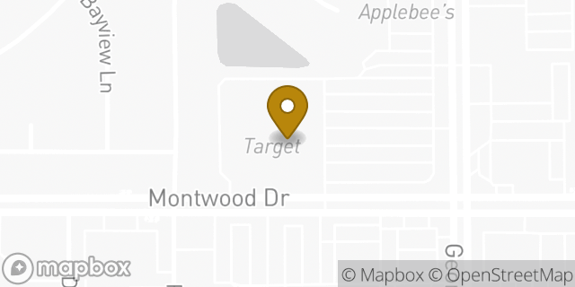 Map showing the location of Target in El Paso, TX 79936