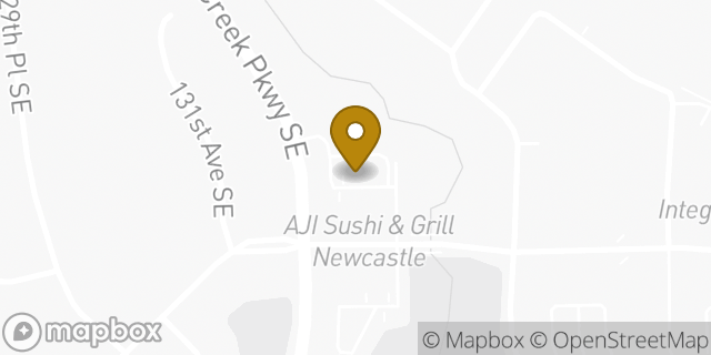 Map showing the location of Starbucks in Newcastle, WA 98059