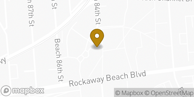 Map showing the location of Amazon Locker - Brunera in Queens, NY 11693