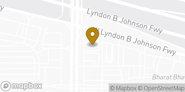 Map showing the location of Amazon Locker - Ammy in Irving, TX 75063