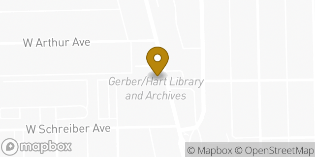 Map showing the location of Cory Brown in Chicago, IL 60626